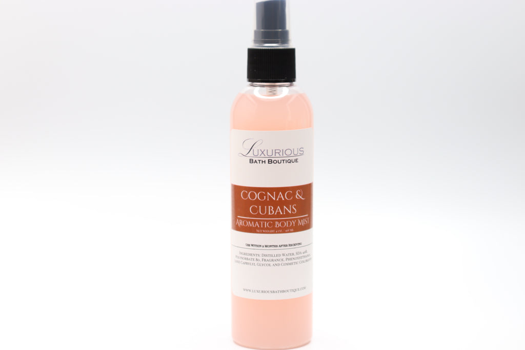 Cognac & Cubans Aromatic Body Mist