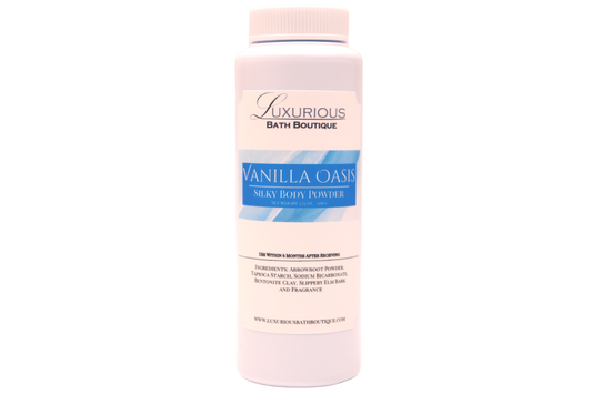 Vanilla Oasis Silky Body Powder