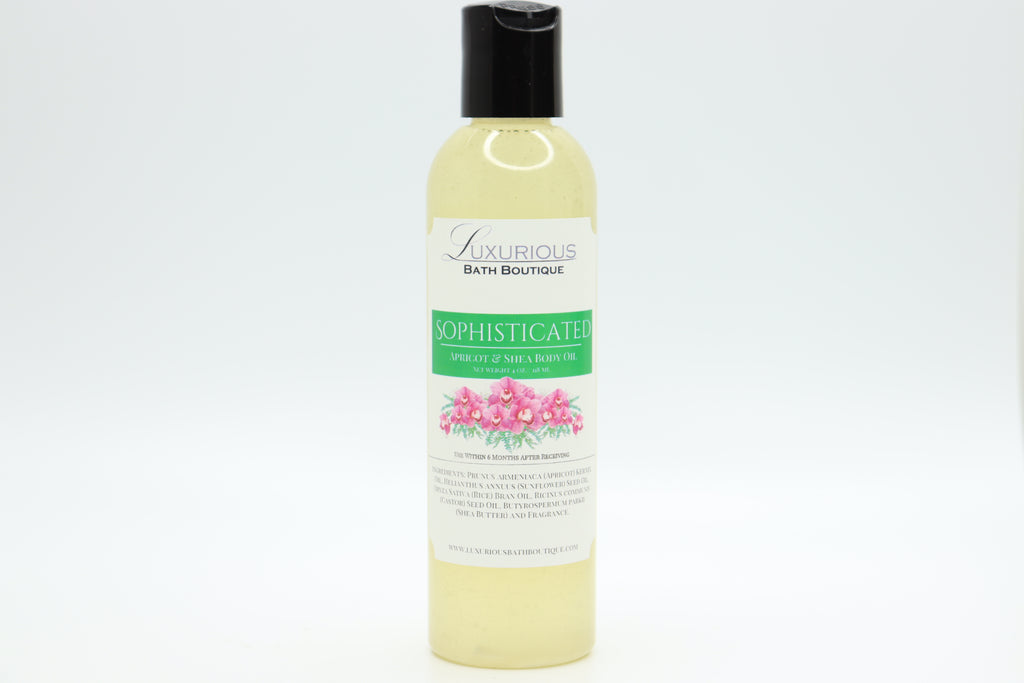 Sophisticated Apricot & Shea Body Oil